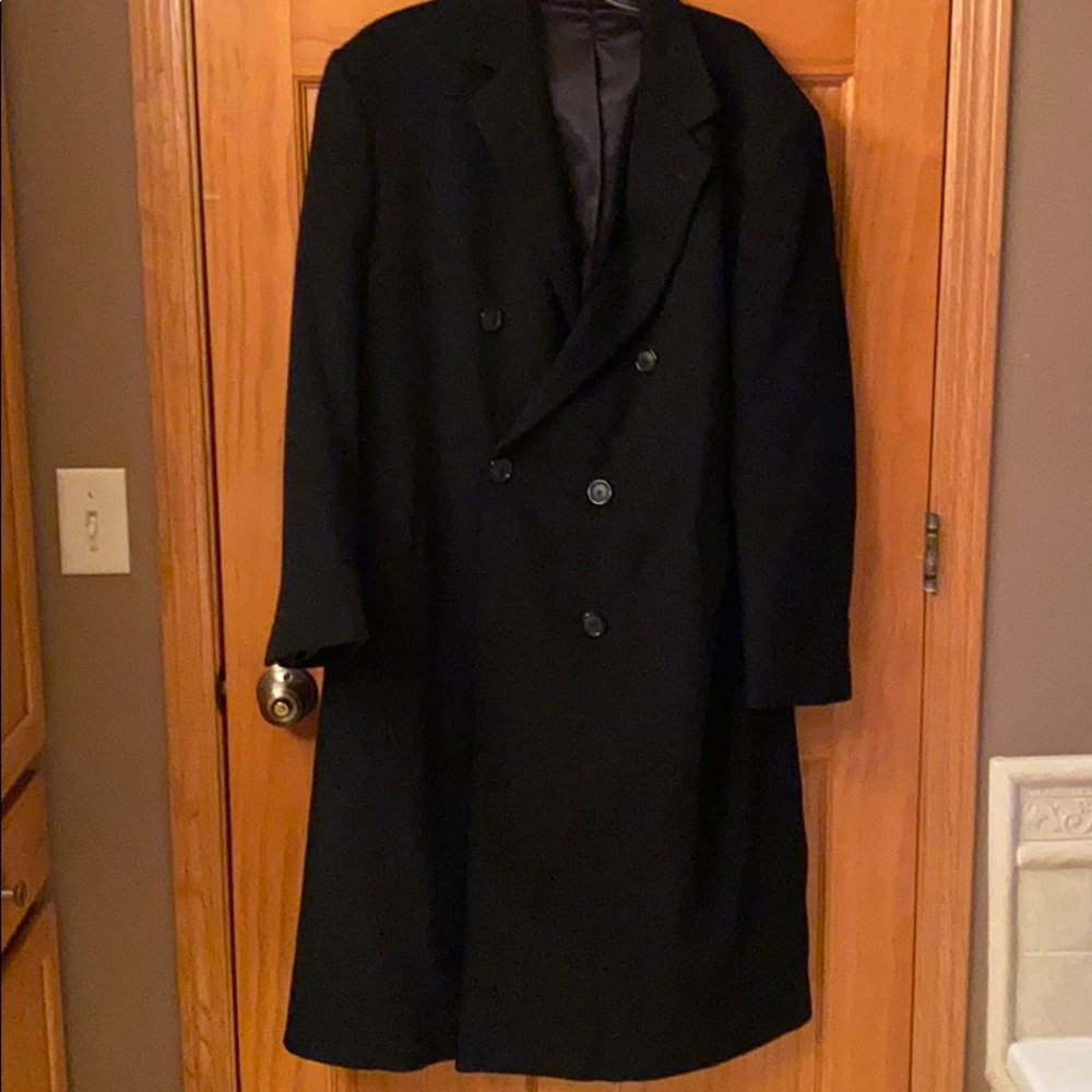 Nautica men’s top wool topcoat